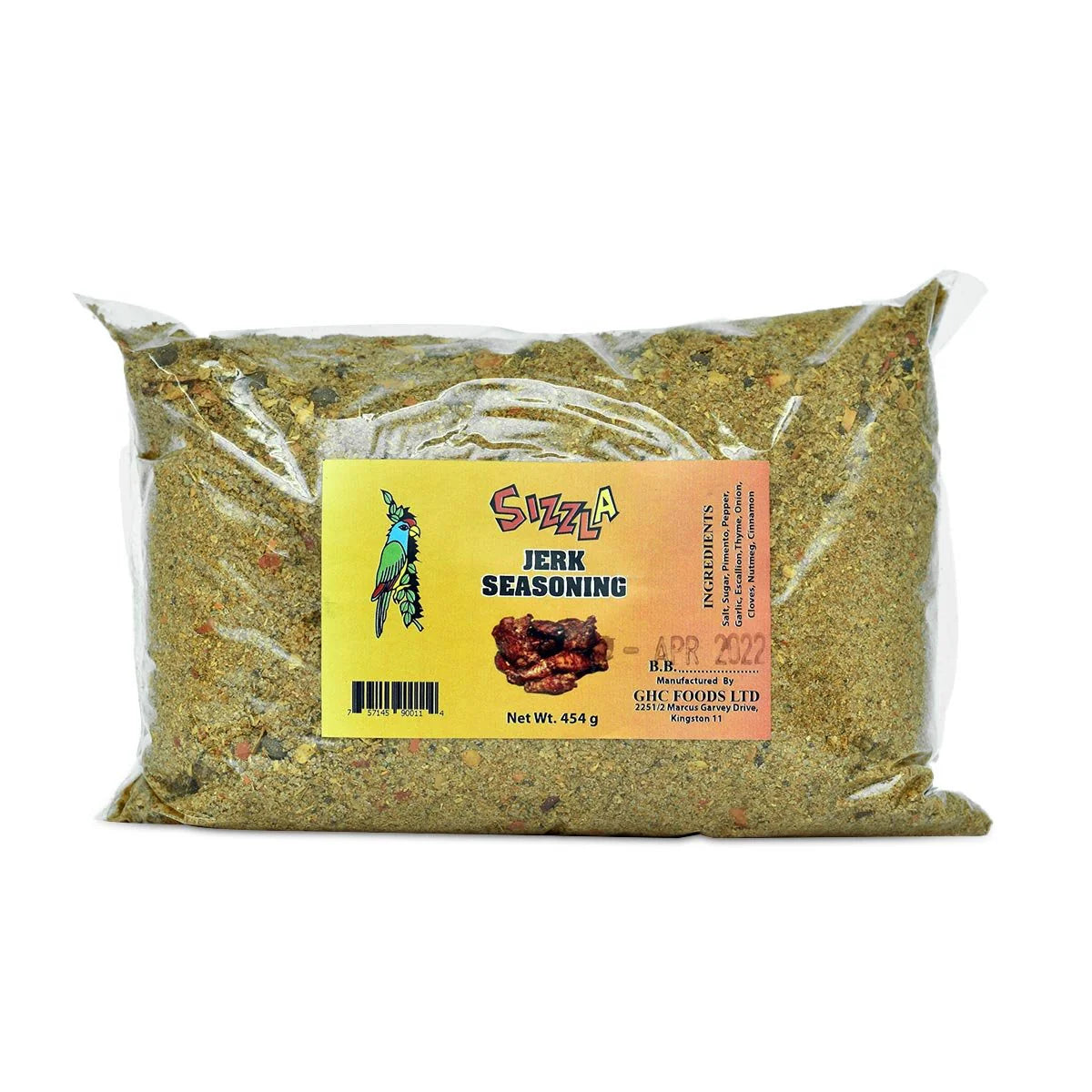 Sizzla Jerk Seasoning Powder, 16oz